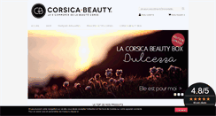 Desktop Screenshot of corsicabeauty.com